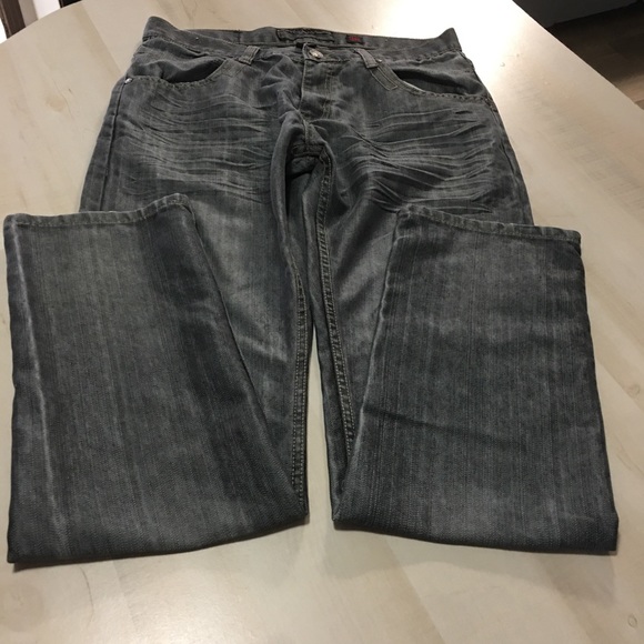 Chams Premium Jeans. Vintage back flap pockets, distressed - Picture 4 of 6